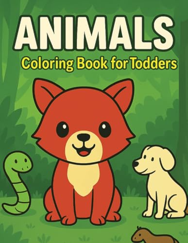 Animals Coloring Book: Animals found in America (Coloring books for kids, Band 10) von Independently published