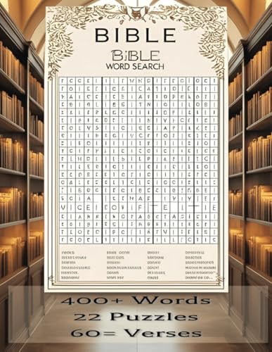 Bible Word Search - 400+ Words and 22 Puzzles 60 Verses Bible Word Search - 400+ Words and 22 Puzzles 60 Verses von Independently published