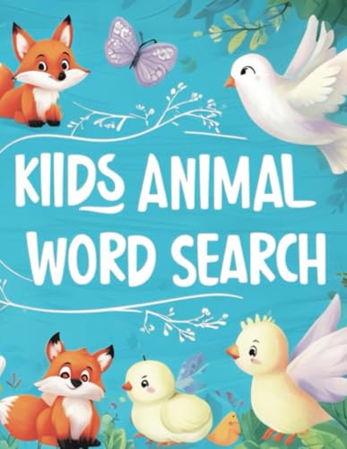 Ultimate Word Search: Animals found in America Fox Cow Dog Cat Bear Bird and More!: 1000+ (Animals in America, Band 1) von Independently published