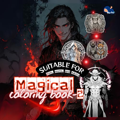 Magical coloring book: Perfect for All Skill Levels: Whether you’re a beginner or an experienced colorist, these intricate designs are great for building mindfulness and creativity. Magical coloring book: Perfect for All Skill Levels: Whether you’re a beginner or an experienced colorist, these intricate designs are great for building mindfulness and creativity. von Independently published