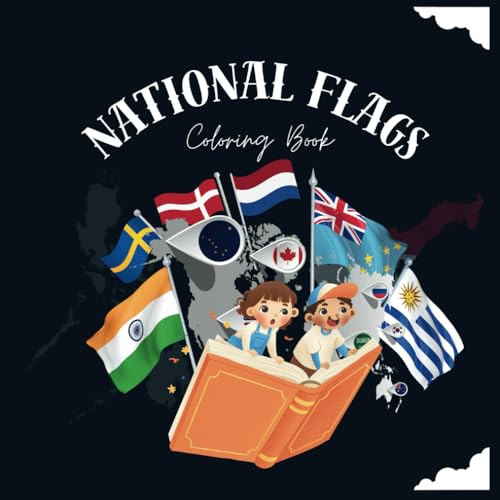 National Flags Coloring Book: coloring Book for kid's National Flags Coloring Book: coloring Book for kid's von Independently published