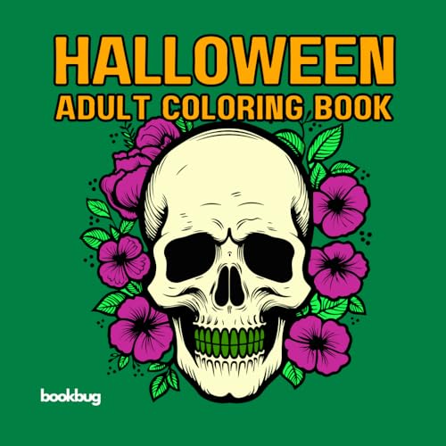 Halloween Adult Coloring Book: Intricate Spooky Designs for Relaxation and Fun (Halloween Coloring Books for all ages, Band 2) von Independently published