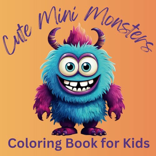 Cute Monster Coloring Book: Coloring Book for Kids von Independently published
