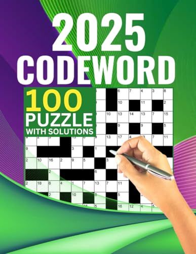 2025 Codeword Puzzle Book For Adults: 100 Large Print Code Breaker, For Adults Seniors & Teens, With Solutions, Keep Your Mind Sharp von Independently published