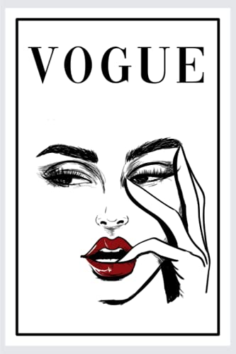 Vogue Notebook: Wide Ruled Paper Notebook For Art lover | Cool Lined Journal for Students Undergraduate Postgraduate and for Geek Abstrat College ... Funny Notebook Cover Size 6 x 9 120 Pages von Independently published