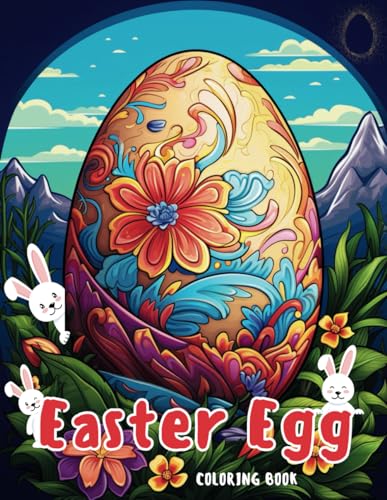 Easter Eggs Coloring Book: For Adult and Teens ,Beautiful and Detailed Unique Designs