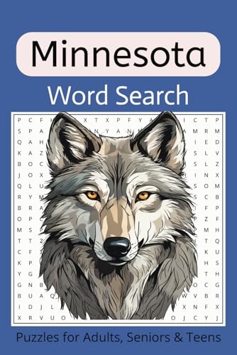 Minnesota Word Search Puzzle: Word Searches about Minnesota landmarks, nature, activities and more | 50+ Puzzles von Independently published