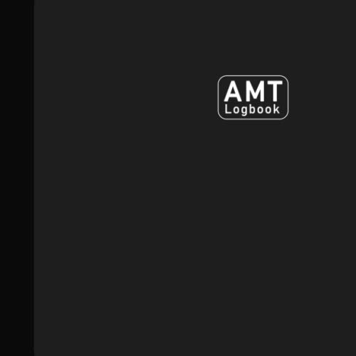 AMT Logbook: Aircraft Mechanic Logbook, Aviation Maintenance Technician log book, Aircraft Logbook, 125 Pages, Grey Cover (8.5"x8.5")