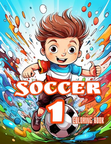 Soccer 1 - Activity Book for Kids: Coloring Book (Soccer - Activity Books, Band 1) von Independently published