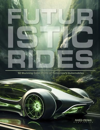 Futuristic Rides: 50 Stunning Color Prints of Tomorrow's Automobiles von Independently published