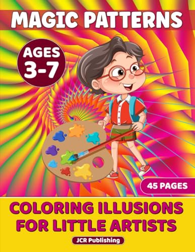 Magic Patterns: Coloring Illusions for Little Artists (Coloring Combos) von JCR Publishing