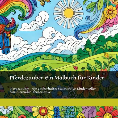 Pferdezauber Ein Malbuch für Kinder: Pferdezauber - Ein zauberhaftes Malbuch für Kinder voller faszinierender Pferdemotive von Independently published