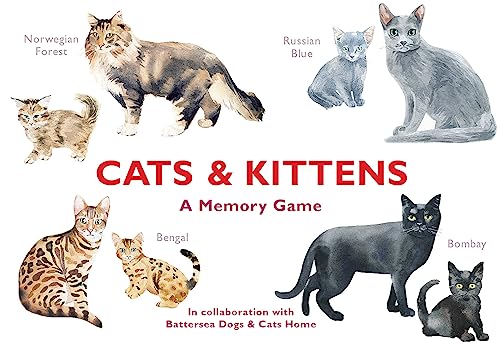 Cats & Kittens. A Memory Game von Laurence King