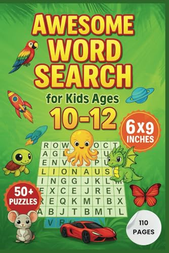 Awesome Word Search for Kids Ages 10-12: Funny & Challenging Puzzles to Solve - Boost Vocabulary and Problem-Solving Skills Awesome Word Search for Kids Ages 10-12: Funny & Challenging Puzzles to Solve - Boost Vocabulary and Problem-Solving Skills von Independently published