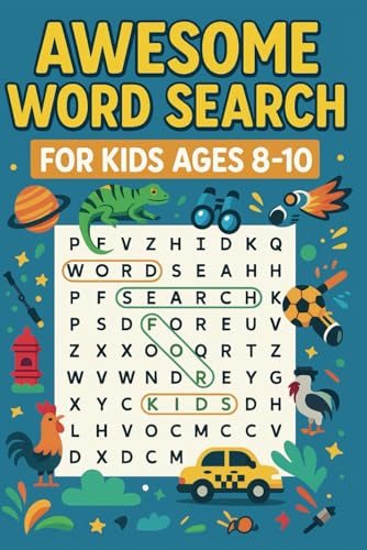 Awesome Word Search for Kids Ages 8-10: Funny & Challenging Puzzles to Solve - Boost Vocabulary and Problem-Solving Skills Awesome Word Search for Kids Ages 8-10: Funny & Challenging Puzzles to Solve - Boost Vocabulary and Problem-Solving Skills von Independently published