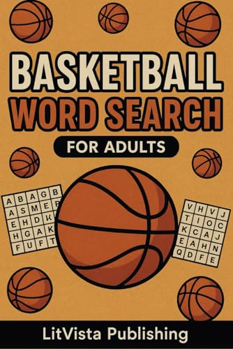 Basketball Word Search For Adults: Word Searches with Easy to Read Print About Sport , Ball Game, Team Sport and More | 6x9 inches, 110 pages | 50+ ... Fun Exercise Games, Holidays and Free Times Basketball Word Search For Adults: Word Searches with Easy to Read Print About Sport , Ball Game, Team Sport and More | 6x9 inches, 110 pages | 50+ ... Fun Exercise Games, Holidays and Free Times von Independently published