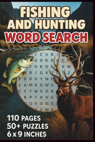 Fishing And Hunting Word Search: A Fun Outdoor Puzzle Book for Sportsmen, Nature Lovers & Puzzle Fans Fishing And Hunting Word Search: A Fun Outdoor Puzzle Book for Sportsmen, Nature Lovers & Puzzle Fans von Independently published
