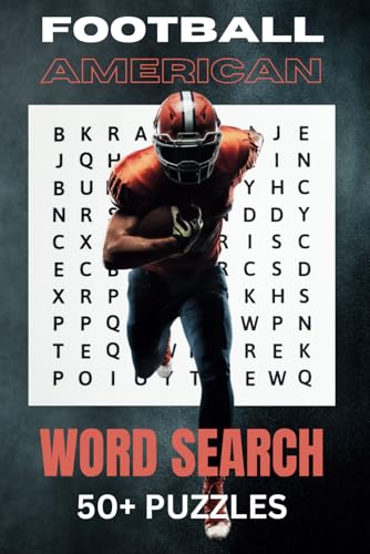 Football American Word Search Puzzle: Fun Super Bowl Football Weekend Activity, 6x9 Word Search Puzzle Book For Seniors and Adults Football American Word Search Puzzle: Fun Super Bowl Football Weekend Activity, 6x9 Word Search Puzzle Book For Seniors and Adults von Independently published