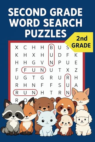 Second Grade Word Search Puzzles: Fun & Engaging Brain Teasers for Kids - Perfect Activity Book for 7-8 Year Olds Second Grade Word Search Puzzles: Fun & Engaging Brain Teasers for Kids - Perfect Activity Book for 7-8 Year Olds von Independently published