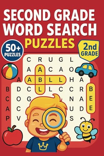 Second Grade Word Search Puzzles: Fun & Engaging Brain Teasers for Kids - Perfect Activity Book for 7-8 Year Olds Second Grade Word Search Puzzles: Fun & Engaging Brain Teasers for Kids - Perfect Activity Book for 7-8 Year Olds von Independently published