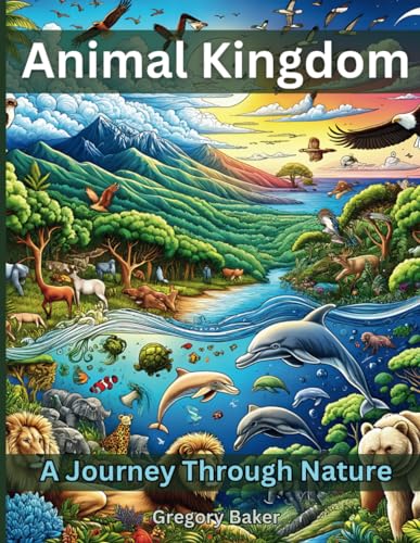 Animal Kingdom: A Journey Through Nature (Wonders of the Wild: A Nature Exploration Coloring Book Series) von Independently published