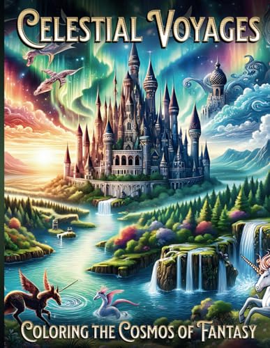 Celestial Voyages: Coloring The Cosmos Of Fantasy (Ethereal Kingdoms: An Odyssey of Magic and Mystery) von Independently published
