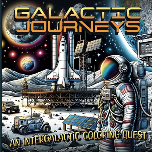 Galactic Journeys: An Intergalactic Coloring Quest (Space Whiz Kids: Color Your Way Through the Cosmos) von Independently published
