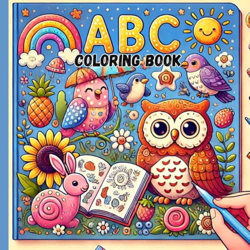 ABC Coloring Book for Kids: A Fun and Creative Journey Through the Alphabet! von Independently published