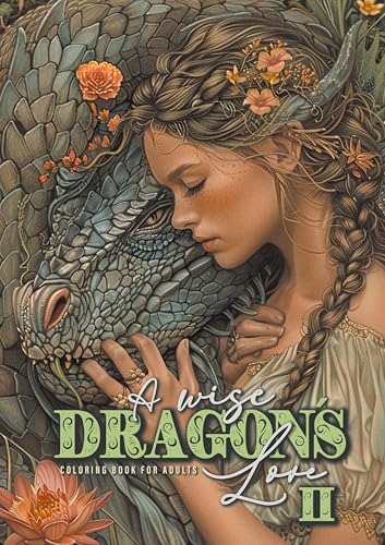 Drachenliebe Malbuch für Erwachsene 2: Drachen Malbuch für Erwachsene | Fantasy Portrait Malbuch Graustufen | Drachen Graustufen Malbuch | A4: ... with women and dragons coloring book| 52P Drachenliebe Malbuch für Erwachsene 2: Drachen Malbuch für Erwachsene | Fantasy Portrait Malbuch Graustufen | Drachen Graustufen Malbuch | A4: ... with women and dragons coloring book| 52P von epubli
