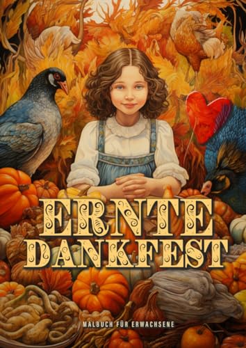 Erntedankfest Malbuch für Erwachsene: Erntedank Malbuch für Erwachsene | Ernte Farm Bauernhof Malbuch Erwachsene Graustufen | Körbe mit Früchten, ... Thanksgiving Offerings and Baskets| A4| 56 P Erntedankfest Malbuch für Erwachsene: Erntedank Malbuch für Erwachsene | Ernte Farm Bauernhof Malbuch Erwachsene Graustufen | Körbe mit Früchten, ... Thanksgiving Offerings and Baskets| A4| 56 P