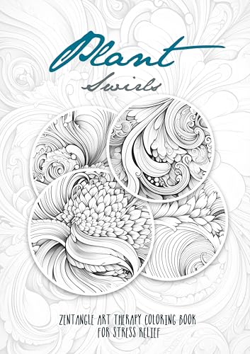 Florale Muster Zentangle Therapie Malbuch für Erwachsene: Zentangle Blumen Muster Malbuch für Erwachsene | Muster zur Beruhigung und Stress Abbau | ... relaxation (Therapy Coloring Books, Band 2)