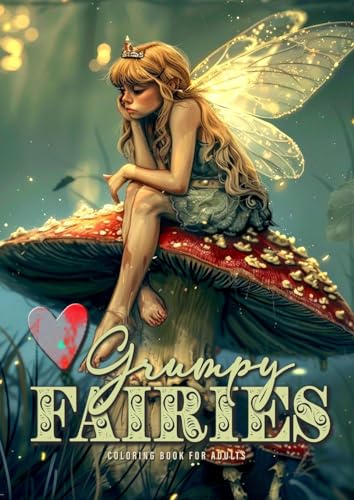 Grantige Feen Malbuch für Erwachsene: Fee Malbuch für Erwachsene | Feen Malbuch Erwachsene Graustufen | Feen Ausmalbuch Erwachsene: Funny Fairies ... Fairies (Fairies Coloring Books, Band 4) von epubli