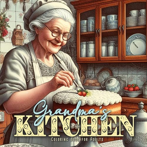 Grossmutters Küche Malbuch für Erwachsene: Küchen Malbuch für Erwachsene | Grossmütter Malbuch Erwachsene | alte Küchen mit zauberhaften Großmüttern | ... Coloring Book for Adults Grandma Portraits Grossmutters Küche Malbuch für Erwachsene: Küchen Malbuch für Erwachsene | Grossmütter Malbuch Erwachsene | alte Küchen mit zauberhaften Großmüttern | ... Coloring Book for Adults Grandma Portraits
