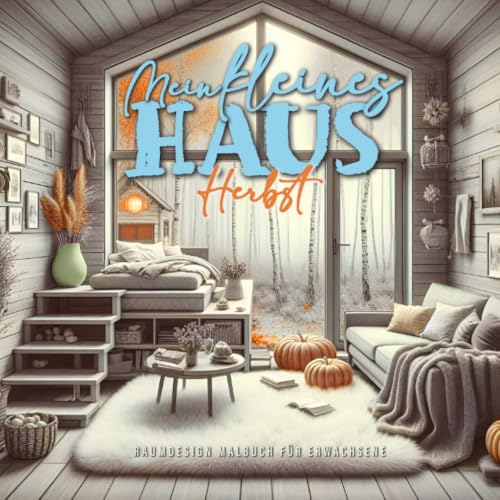 Mein kleines Haus Herbst Malbuch für Erwachsene: Tiny House Malbuch für Erwachsene | Raum Design Raumdesign Malbuch Erwachsene | tolle Tiny Houses im Herbst | Möbel Malbuch Mein kleines Haus Herbst Malbuch für Erwachsene: Tiny House Malbuch für Erwachsene | Raum Design Raumdesign Malbuch Erwachsene | tolle Tiny Houses im Herbst | Möbel Malbuch