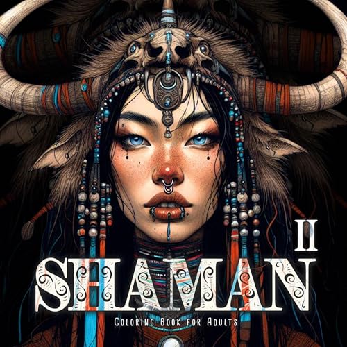 Schamanin Malbuch für Erwachsene 2: Schamane Malbuch für Erwachsene | Fantasy Graustufen Malbuch für Erwachsene | Portrait Malbuch ||: Female Shaman ... Grayscale | Spiritual Grayscale Coloring Book von epubli