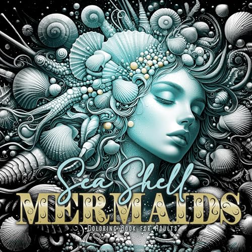 Sea Shell Mermaids Coloring Book for Adults: Mermaid Coloring Book for Adults Grayscale Ocean Coloring Book Summer Sea Shell Mermaids Coloring Book for Adults: Mermaid Coloring Book for Adults Grayscale Ocean Coloring Book Summer von Monsoon Publishing LLC Sonja Lidl info@monsoonpublishing.com
