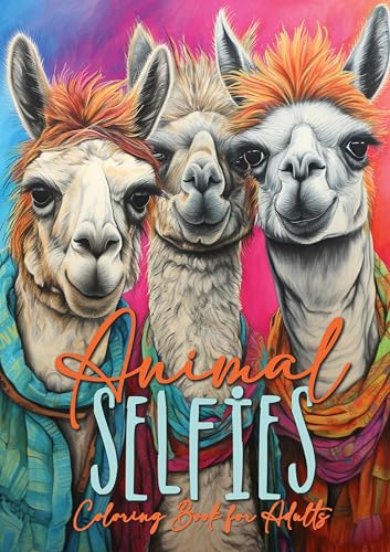Tier Selfies Malbuch für Erwachsene: Tiere Malbuch für Erwachsene | lustige Tiere Malbuch Graustufen Malbuch | Tiere Ausmalbuch Graustufen | A4: ... | Animals Grayscale Coloring Book for Adults Tier Selfies Malbuch für Erwachsene: Tiere Malbuch für Erwachsene | lustige Tiere Malbuch Graustufen Malbuch | Tiere Ausmalbuch Graustufen | A4: ... | Animals Grayscale Coloring Book for Adults