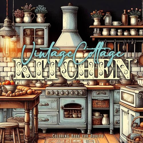 Vintage Cottage Küchen Malbuch für Erwachsene: Landhaus Küchen Malbuch für Erwachsene | schöne alte Küchen zum ausmalen | Raumdesign Innenaustattung ... Coloring Book for Adults Grandmas Kitchen Vintage Cottage Küchen Malbuch für Erwachsene: Landhaus Küchen Malbuch für Erwachsene | schöne alte Küchen zum ausmalen | Raumdesign Innenaustattung ... Coloring Book for Adults Grandmas Kitchen