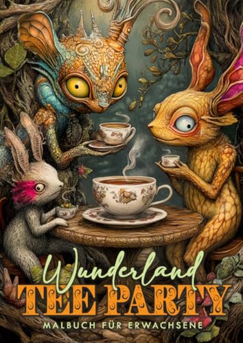Wunderland Tee Party Malbuch für Erwachsene: Wunderland Malbuch für Erwachsene | Magische Kreaturen Malbuch Erwachsene | Magie Malblock Wunderland Tee Party Malbuch für Erwachsene: Wunderland Malbuch für Erwachsene | Magische Kreaturen Malbuch Erwachsene | Magie Malblock von epubli
