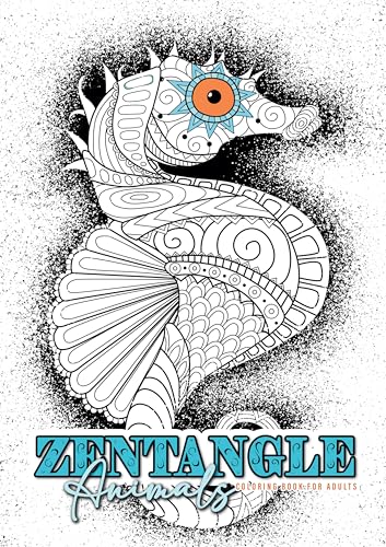 Zentangle Tiere Malbuch für Erwachsene: Tiere im Zentangle Stil - Mandala Tiere Malbuch - zentangle Malbuch für Erwachsene - Tier Malbuch: Zentangle ... Animals Coloring Book for Adults| A4 von epubli