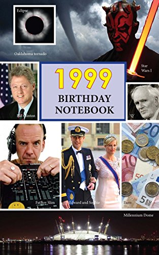 1999 Birthday Notebook: a great alternative to a birthday card von Createspace Independent Publishing Platform