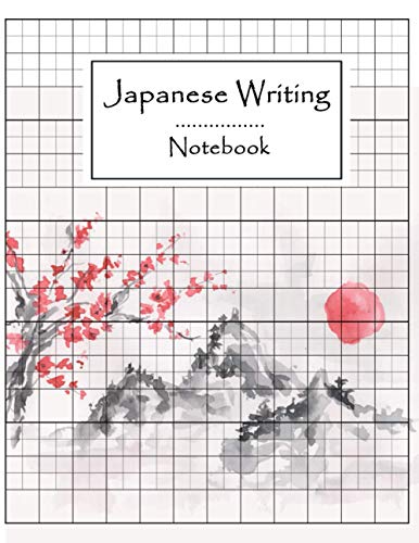 Japanese Writing Notebook: Syllabary Hiragana Katakana Practice Worksheet, Graph Paper, Blank Book Handwriting Practice Sheet, Language Learing ,Study and Writing