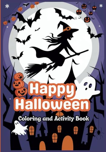 Happy Halloween Coloring and Activity Book (Coloring Books)