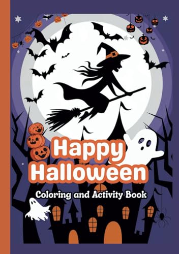 Happy Halloween Coloring and Activity Book (Coloring Books)