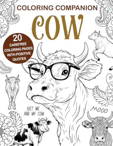 Coloring Companion Cow: The Activity Book for Cow Lovers Coloring Companion Cow: The Activity Book for Cow Lovers von Independently published