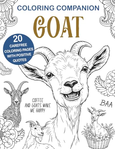 Coloring Companion Goat: The Activity Book for Goat Lovers Coloring Companion Goat: The Activity Book for Goat Lovers von Independently published