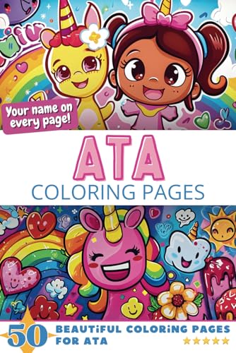 Ata Coloring Pages: Wow-Effect! Your name on every page - Ata coloring book - 6x9" - 50x Ata coloring page - Fantastic Gift Ata Coloring Pages: Wow-Effect! Your name on every page - Ata coloring book - 6x9" - 50x Ata coloring page - Fantastic Gift von Independently published