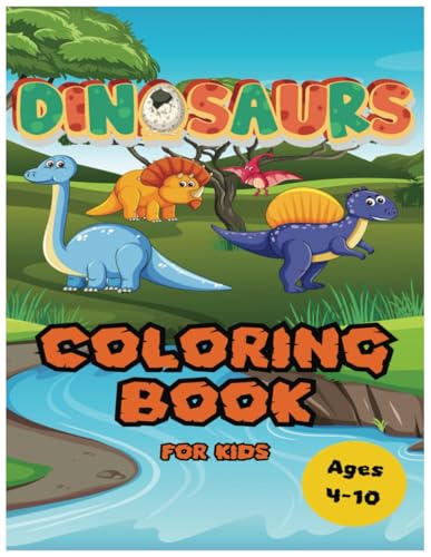 Dinosaurs Coloring Book: 8.5x11 with 20 pages von Independently published