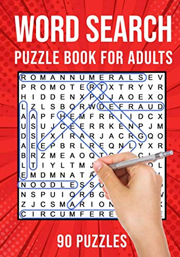 Word Search Puzzle Books for Adults: Wordsearch Activity Book | 90 Puzzles (UK Version)