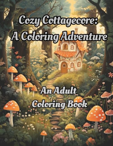 Cozy Cottagecore: A Coloring Adventure: An Adult Coloring Book (Cottagecore Colorings) von Independently published